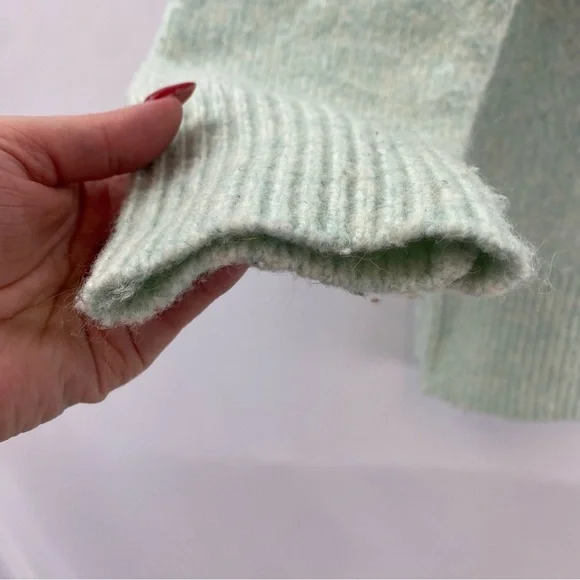 Ricki's Mock Neck Fair Isle Pull Over Sweater‎ Size Medium - Picture 4 of 16